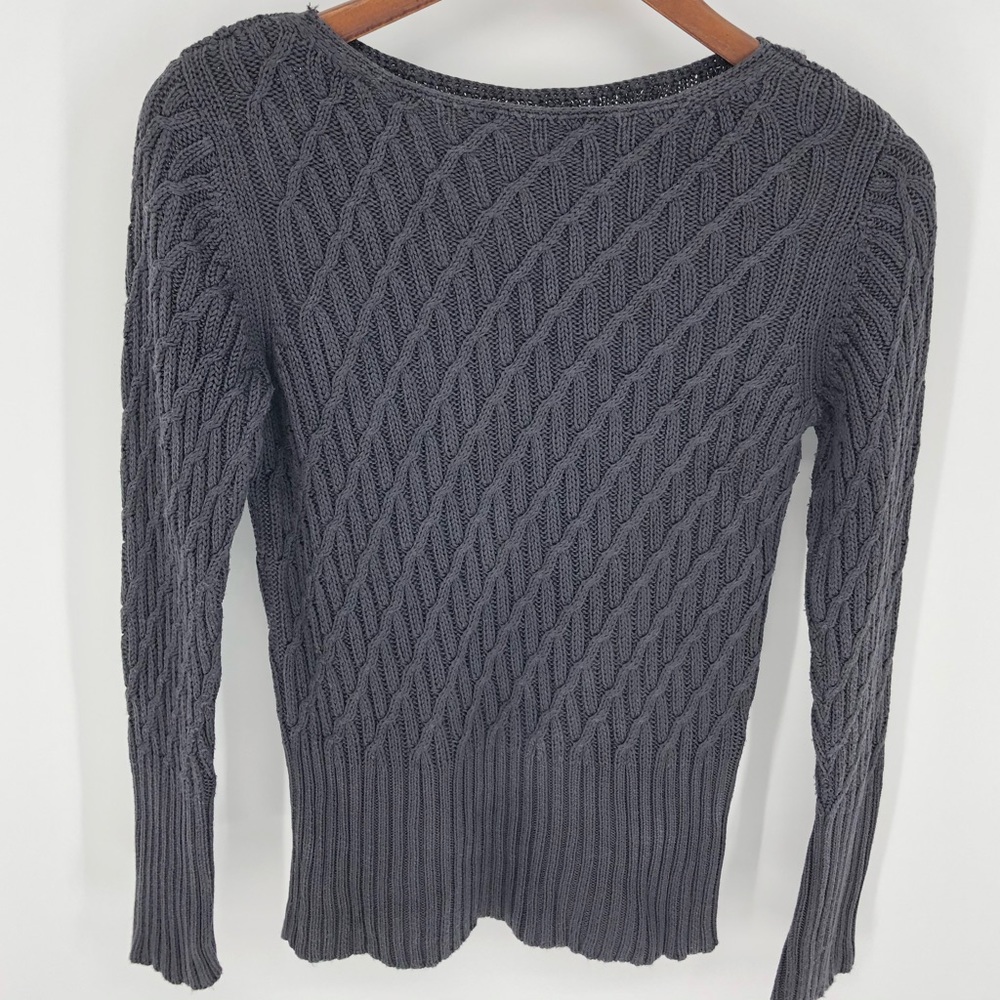 Adrienne Vittadini 100% Silk pullover sweater
